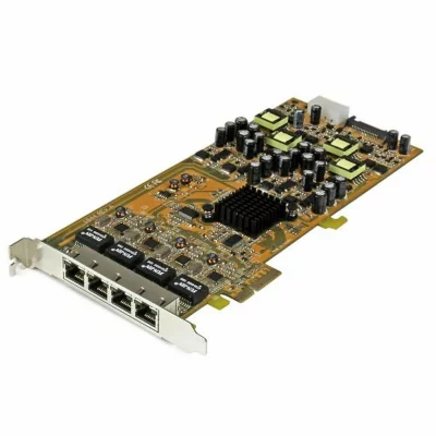STARTECH.COM Carte reseau pci express a 4 ports gigabit poe - nic pcie