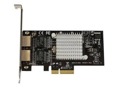 STARTECH.COM Carte reseau pcie 2 ports rj45 adaptateur nic gigabit ethernet