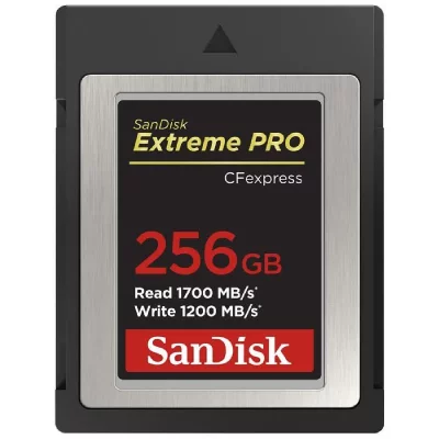 SANDISK Carte SD Type B  Extreme Pro CFexpress 256 Go Noir 