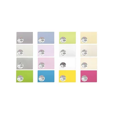 CLAIREFONTAINE Cartes - Blanc - 106 x 213 mm