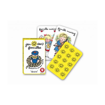 PIATNIK Cartes - Jeu De 7 Familles Loisirs  Multicolore