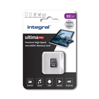 INTEGRAL Cartes memoire  inmsdh 32 g-100/70 v 30