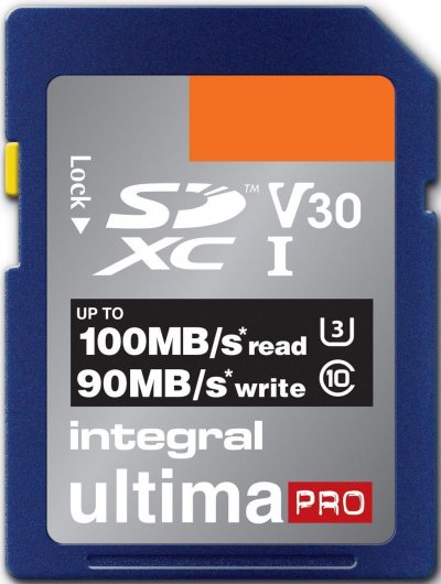 INTEGRAL Cartes memoire  INSDX 128 G-100/90 V 30