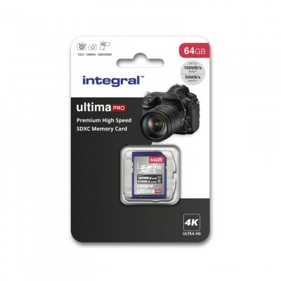 INTEGRAL Cartes memoire  INSDX 64 G-100/70 V 30