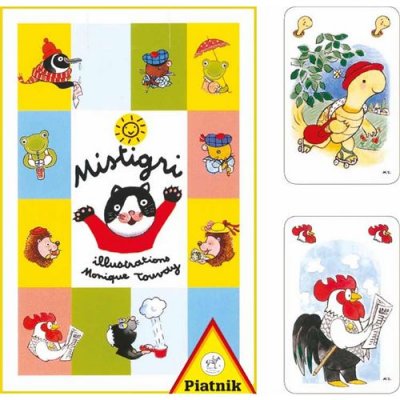 PIATNIK Cartes - Mistigri Animaux  Multicolore