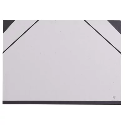 CLAIREFONTAINE Carton &agrave; dessin kraft avec fermeture &eacute;lastique 37x52cm