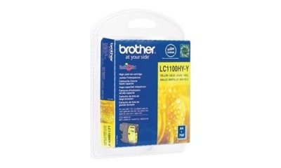 BROTHER Cartouche  LC 1100HY Jaune HC