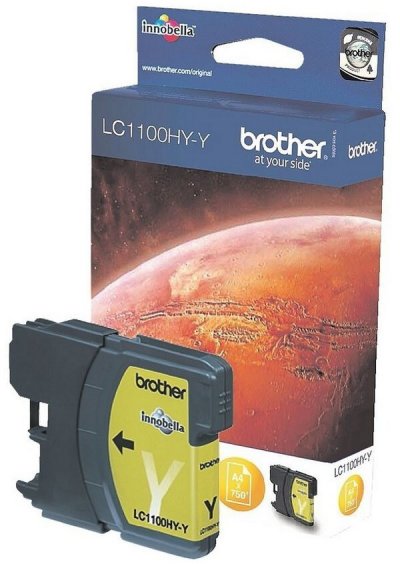 BROTHER Cartouche  LC1100HYY - Yellow