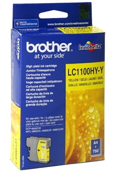 BROTHER Cartouche  LC1100HYY - Yellow