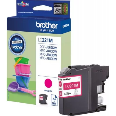 BROTHER Cartouche  lc221 - magenta LC221MBP