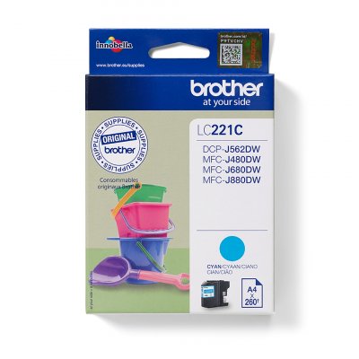 BROTHER Cartouche  LC221C - Cyan