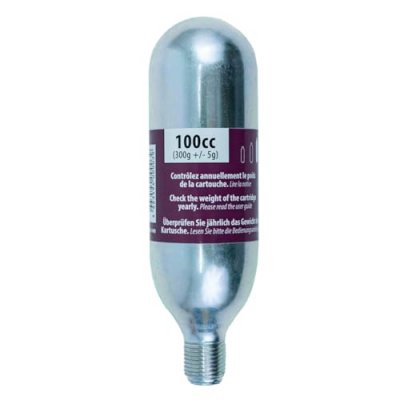 HELITE Cartouche Co2 100CC pour Gilets et Vestes Airbag 
