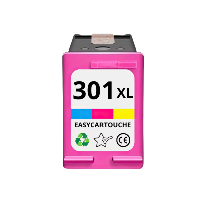 EASYCARTOUCHE Cartouche compatible avec HP 301 XL couleur