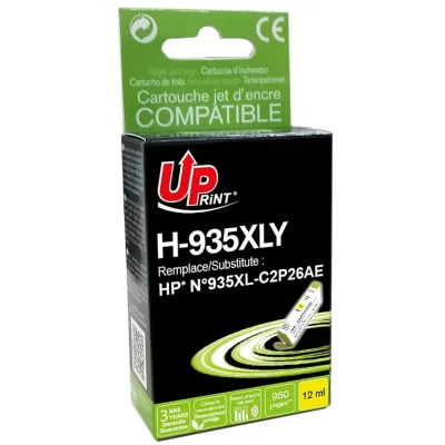 UPRINT Cartouche compatible HP 935XL jaune
