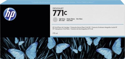 HP Cartouche d'encre B6Y14A - Hewlett Packard - Gris Clair