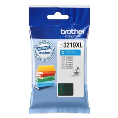 BROTHER Cartouche d'encre  LC-3219XLC Cyan XL