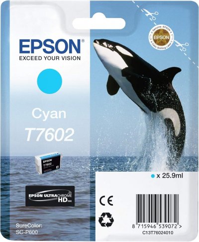EPSON Cartouche d'encre BT7602 -  - Cyan