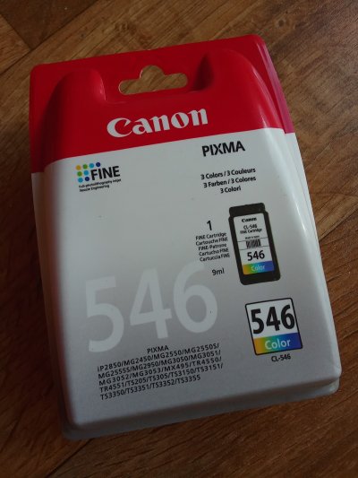 CANON Cartouche d'encre  CL-546 Couleur
