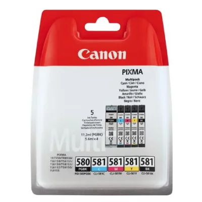 CANON Cartouche d'encre  PACK PGI-580XL/CLI-581 4CL