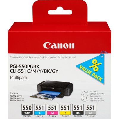CANON Cartouche d'encre  PGI550 CLI551