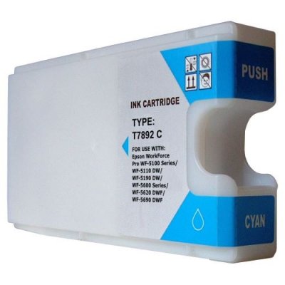 GENERIQUE Cartouche d'encre Compatible Epson 1x Cyan T7892 / C13T789240