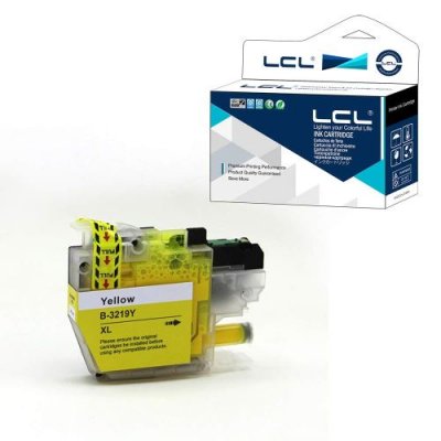 LCL Cartouche d'encre Compatible LC3219 XL(1Jaune) Remplacement pour Brother
