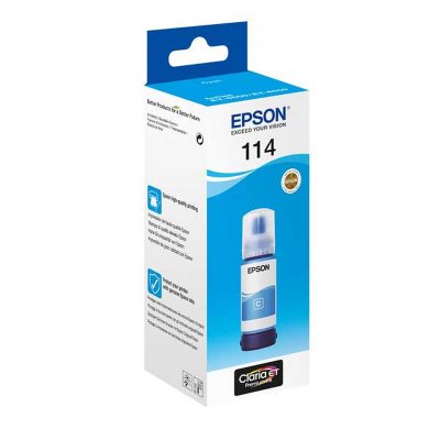 EPSON Cartouche d'encre couleur  Eco Tank 114 Cyan 