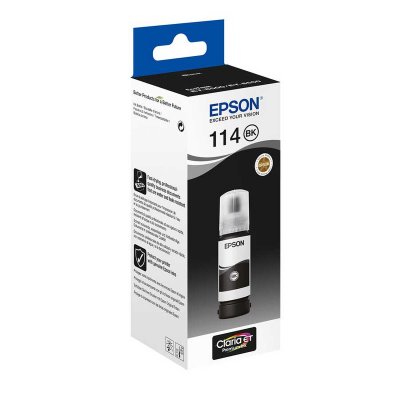 EPSON Cartouche d'encre couleur  Eco Tank 114 Noir 