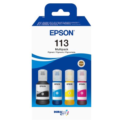 EPSON Cartouche d'encre Ecotank 113 multipack 4 couleurs 