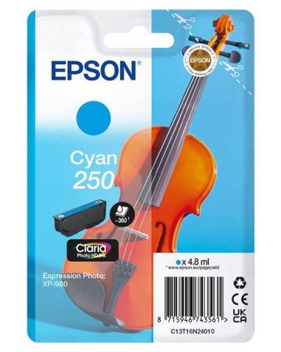 EPSON Cartouche d'encre  250 Violon Cyan