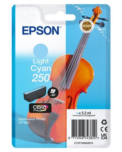 EPSON Cartouche d'encre  250 Violon Cyan clair