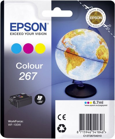 EPSON Cartouche d'encre  267 3 couleurs