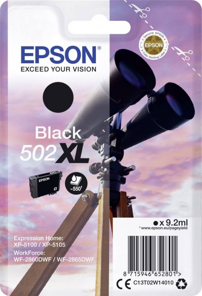 EPSON Cartouche d'encre  502 XL Noir