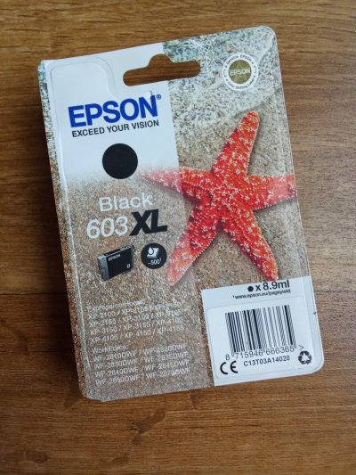 EPSON Cartouche d'encre  603XL Noir