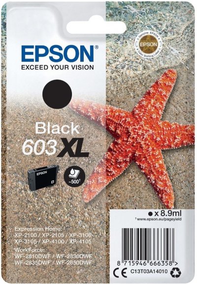 EPSON Cartouche d'encre  603XL Noir