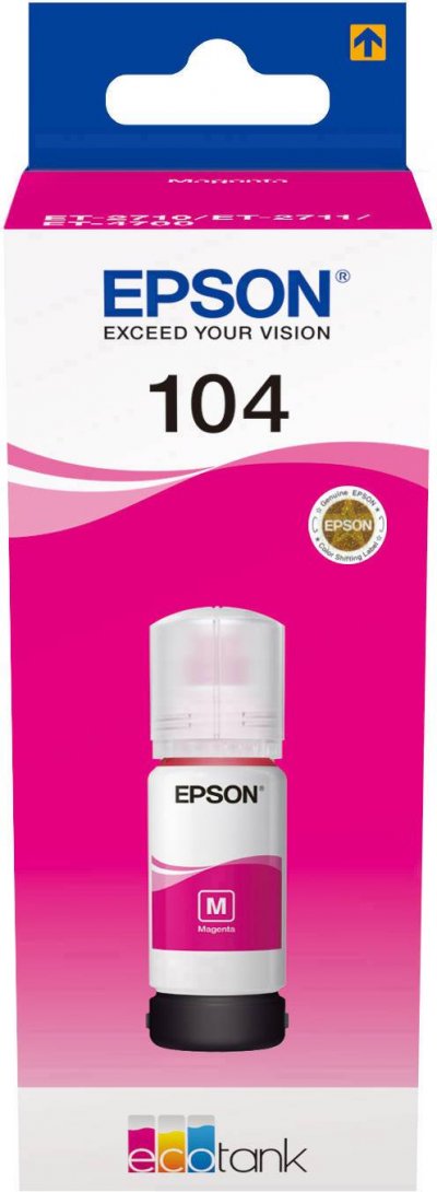 EPSON Cartouche d'encre  ECOTANK 104 MAGENTA