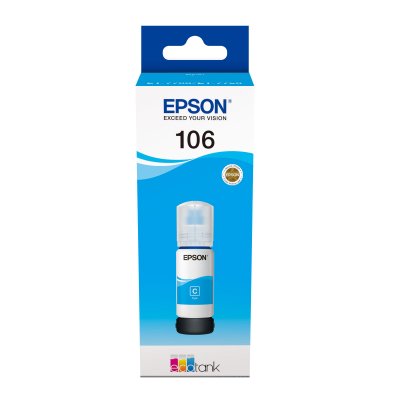 EPSON Cartouche d'encre  ECOTANK T106 CYAN