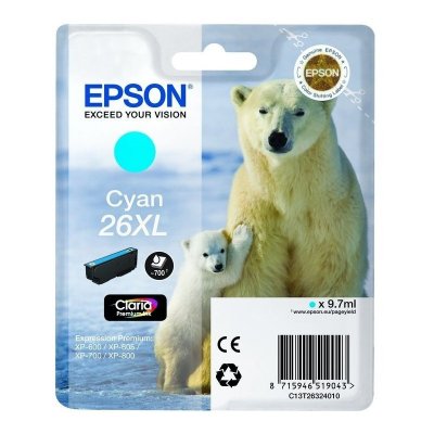 EPSON Cartouche d'encre  OURS CYAN XL