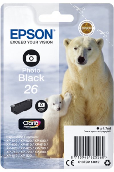 EPSON Cartouche d'encre  OURS NOIR PHOTO XL