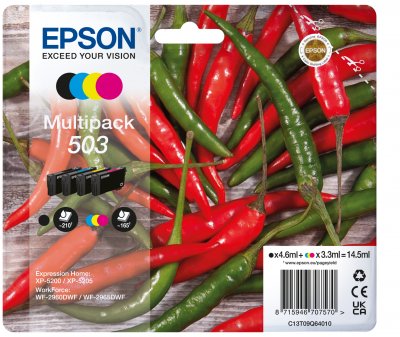EPSON Cartouche d'encre  PACK 503 PIMENT 4CL