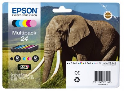 EPSON Cartouche d'encre  PACK ELEPHANT 6CL