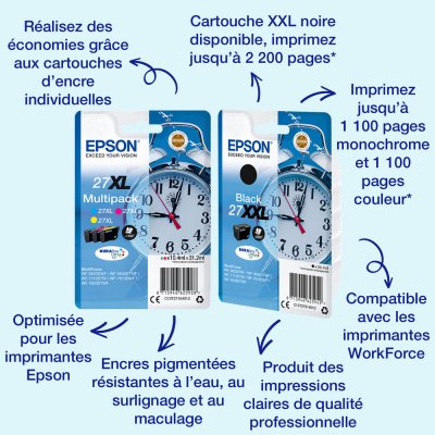 EPSON Cartouche d'encre  PACK REVEIL 3CL