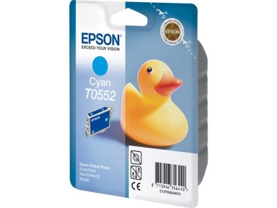 EPSON Cartouche d'encre  T0552 canard - Cyan