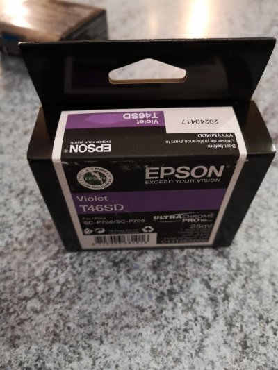 EPSON Cartouche d'encre  T46SD 25 ml Violet 
