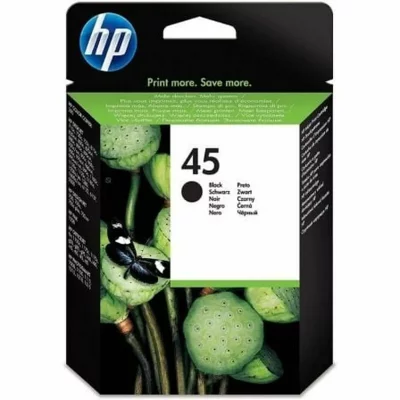 HP Cartouche d'encre  45 (51645A) - Noir