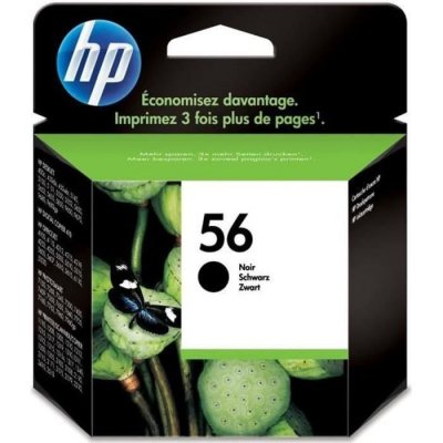 HP Cartouche d'encre  56 (C6656A) - Noir