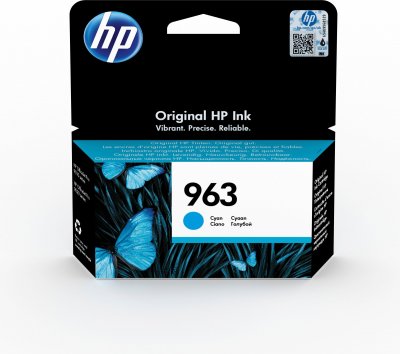 HP Cartouche d'encre  963 Cyan Bleu 