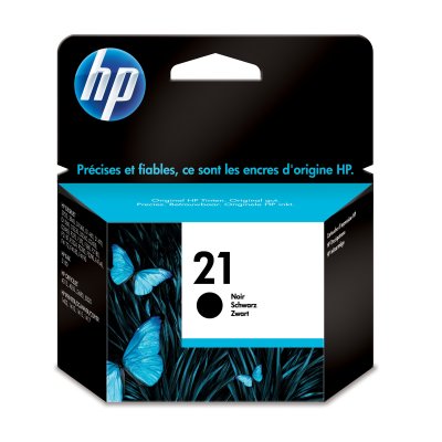 HP Cartouche d'encre  N&deg;21 noire