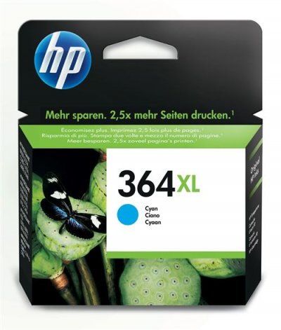 HP Cartouche d'encre  N&deg;364 XL CYAN