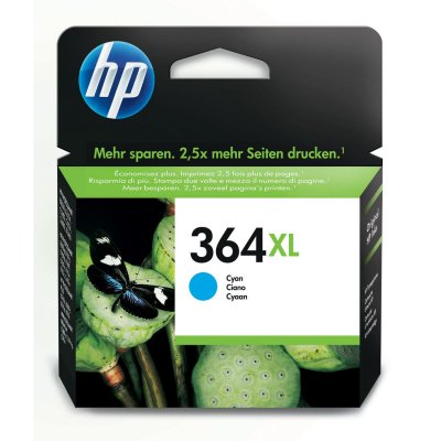 HP Cartouche d'encre  N&deg;364XL cyan